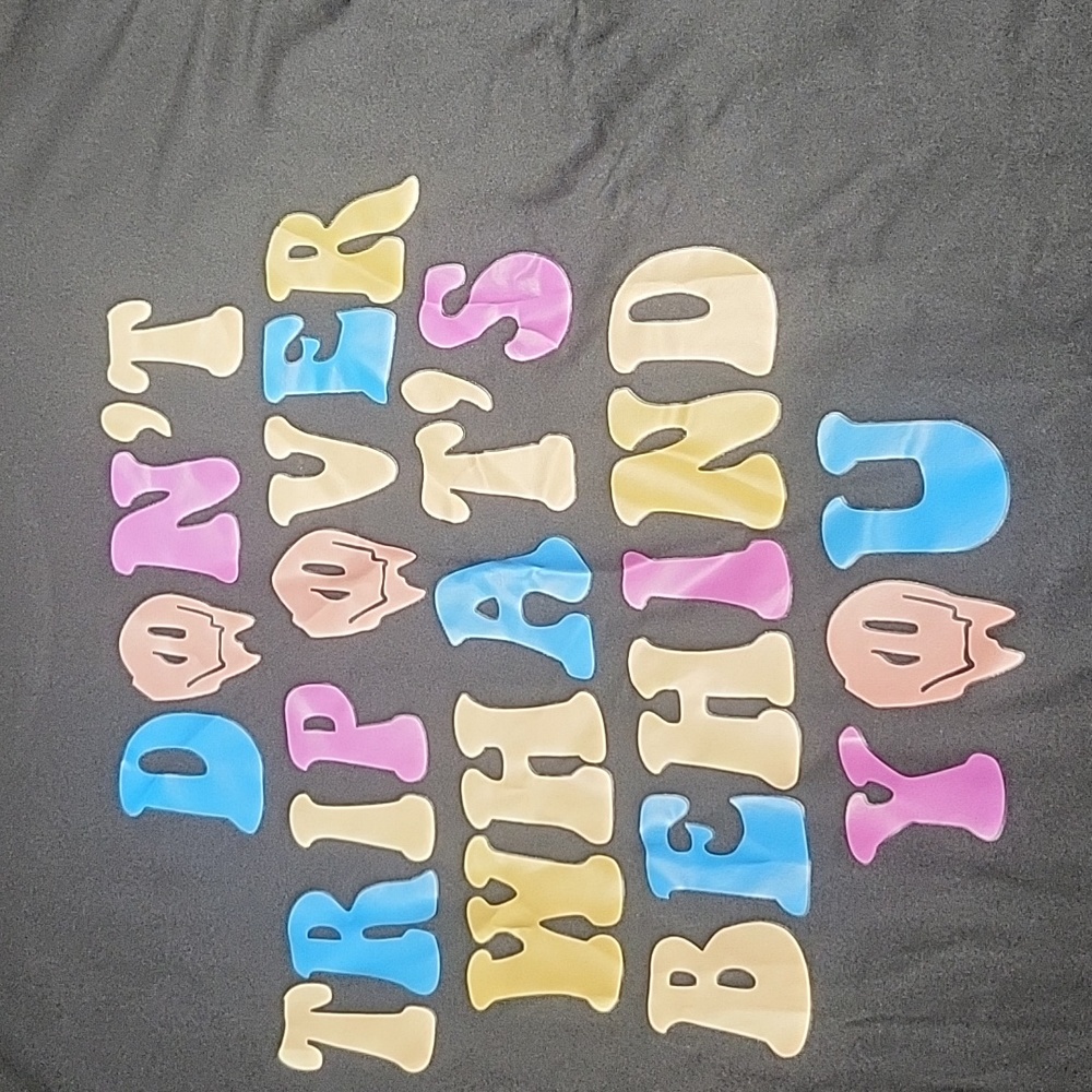 Black Printed Tshirt